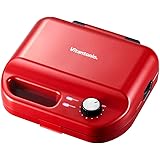 Vitantonio ワッフル＆ホットサンドベーカー VWH-50-R 焼き型2種付き