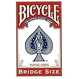 バイスクル BICYCLE トランプ ブリッジサイズ　赤