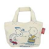 BOO FOO WOO 【SUPER BOO HOMES】PEANUTS　SKATE柄ランチトート ナチュラル(NA) FREE