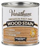 ラストオレウム262032 1 / 2 Pint Varathane Fast Dry Woodステイン、従来Pecan