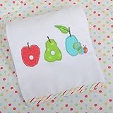 The Very Hungry Caterpillar Fruits Pram/Moses Basket Blanket by Eric Carle