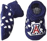 NCAAアリゾナワイルドキャッツ幼児水玉ギフトボックスブーティ、新しい生まれ、ネイビー/ /ホワイト