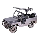 VORCOOL 車 置物 手作り モデル アイアン アイデア　ホームデコレーション プレゼント 工芸品 コレクション 鉄製自転車模型 ヴィンテージ オフィス装飾 撮影道具 飾り物（シルバーグレー）