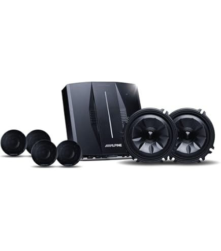 Amazon.co.jp: アルパイン(ALPINE) X18cm 3ウェイスピーカー 【80系