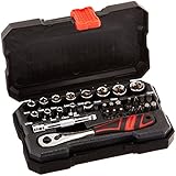 Powerbuilt 940836 30pc 1 / 4 " Dr。メトリックソケットセット