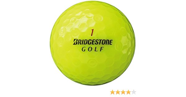 Amazon ブリヂストン Super Straight ボール スーパーストレート ボール 3ダースセット 3ダース 36個入り イエロー Super Straight ゴルフボール