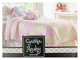 Cynthia Rowley Honeycomb Quilt Sham Bundle Set Twin [並行輸入品]