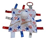 野球Sensory Babyジャックセキュリティ教育タグBaby Blanket by Lovey