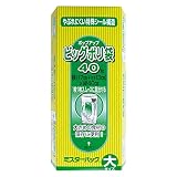 ミスターパック大40枚入 ビッグポリ袋マチ付 79395 【まとめ買い15個セット】 30-797