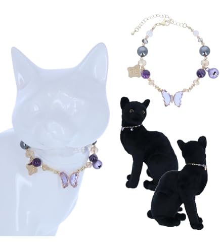 Amazon | ANNA SUI アナスイ 猫用 首輪 シュシュ リボン リボン付き