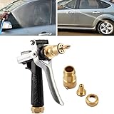 Iglobalbuy 高圧洗浄ガン高圧水銃 高圧水ガン 多機能 散水 ガン ノズル 強力 洗車 洗浄 防除 動噴 噴霧 ミスト 農業 園芸