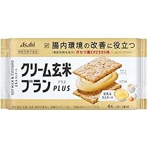 クリーム玄米ブランPLUS ごま&塩バター　１ケース分　6袋 クリーム玄米ブランプラス ごま&塩バター 48個