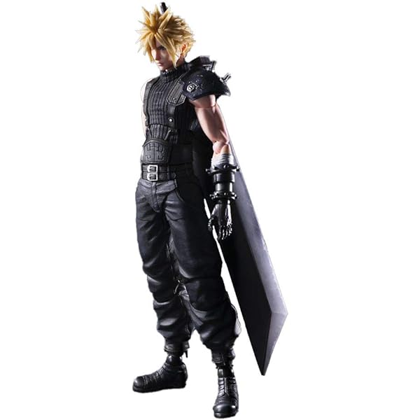 Kingdom Hearts Play Arts Vol. 2 Action Figure - Cloud Strife