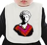 Young Marcus Aurelius Bust ネクタイを有する有機ビブ Medium