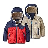(パタゴニア) patagonia Baby Reversible Tribbles Hoody 61160 Fire (FRE) 3T