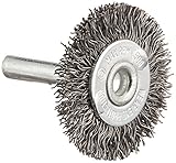 Firepower 1423-2100 Circular Type Crimped Wire Wheel Brush with 1-1/2-Inch Diameter and 1/4-Inch Sha
