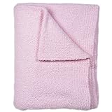 (カシウエア)kashwere Queen Solid Blanket 190×230cm Pink [並行輸入品]