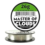 ニクロム80 – 50 ft 26ゲージAWG抵抗ワイヤ0.40 MM 26 G 50 '
