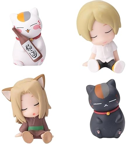 Amazon.co.jp: 夏目友人帳 ニャンコ先生 フィギュア 6個セット 置物