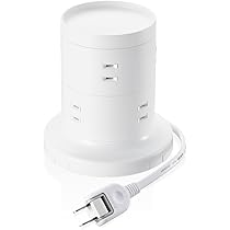 Amazon.co.jp: エレコム 電源タップ タワー型 延長コード [ 8