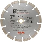 ダイヤモンドブレード7 " w/D SEG (Pkg of 10 )