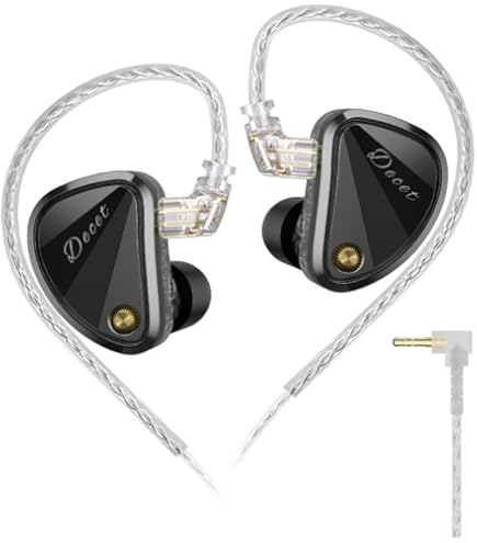 Amazon.co.jp: KZ Decetインイヤーモニターヘッドフォン、5つの