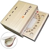 名入れ おいたちの小箱　A6版　引出：クララ へその緒ケース　雫付き