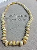 18 19 or 20 Inch Raw Unpolished Milk Baltic Amber Necklace arthritis sciatica carpal tunnel head ach