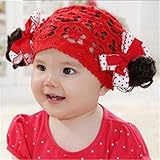 ヘアアクセサリ伸縮性がある かわいい デザイン ベビー ヘアバンド/ 髪飾り , 新生児 に最適 (H)