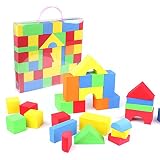 eBuyGBソフトEvaフォームBuilding Blocksセット – 子供教育玩具 65 piece マルチカラー 13187