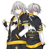 RUIBOCOS 崩壊：スターレイル 開拓者星穹 印象半袖パーカー Tシャツ 長ズボン コスプレ衣装 男女兼用 春夏秋服 (半袖パーカー,2XL)