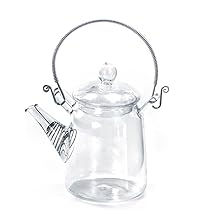 Amazon | IwaiLoft 手作り 耐熱ガラス ティーポット 茶こし付き
