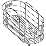 Elkay LKWRB715SS 5-1/2-Inch by 12-Inch by 7-Inch Wavy Wire Rinse Basket, Stainless Steel Finish [並行輸