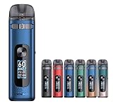 ユーウェル Crown X Pod 電子タバコ 本体 クラウンＸ ポッド スターターキット System Kit 1500mAh 5.3ml VAPE ベイプ (Blue)
