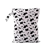 Domybestおむつポーチ おむつバッグ 防水ポーチ　ウェットバック　ベビー　オムツ収納　可愛い　５種類選べる (C)