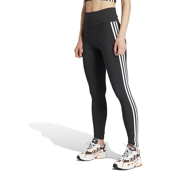 Amazon.co.jp: adidas(アディダス) 3 S LEGGINGS ブラック M