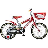 ブリヂストン(BRIDGESTONE) キッズ用自転車 クロスファイヤーキッズ CK186 レッド/シルバー