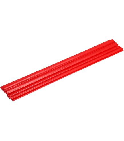 Blue HDPE Plastic Welding Rods - 8mm Flat Strips, Pack Of 20 From Plastic Solutions UK