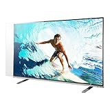 CLIERL 液晶テレビ保護パネル 日本製 有機EL対応 65インチ 65型 ブルーライトカット 厚み3mm 透明度93% 安全設計 ガード カバー 固定ストッパー付 L-UVX-65
