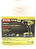 Ryobi P1833 3-Speed 1/2-Inch Impact Wrench Kit [並行輸入品]