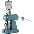 【Amazon.co.jp限定】カリタ Kalita コーヒーミル 電動 グラインダー 静電除去装置付き ネクストG2 アクアブルー メジャーカップ付き 日本製 静音 【限定カラー】