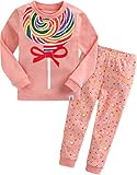 [Vaenait Baby]キッズ子供ベビー服綿100％ルームウェア長袖パジャマ寝間着上下セット Lolipop XL