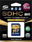 Team SDHC SDカード CLASS10 16GB 20Mb/s TG016G0SD28K