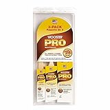 ウースターPro 1 in。シン角度サッシ、1 – 1 / 2 in。角度サッシ、2で。ナイロン/ポリエステルフラットペイントブラシセット