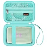 Canboc キャリーケース Fujifilm Instax Mini Link 3 2 1 スマートフォンプリンター用、メッシュポケット インスタントフィルムとケーブルに適合 グリーン (ケースのみ)