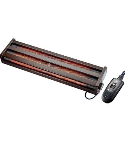 Amazon.co.jp: メトロ 木枠フットヒーター 幅83cm×奥行22cm×高さ