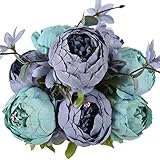 Luyue 造花　牡丹 花束　1本セット結婚式 ホーム パーティー用　飾り