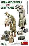 ミニアート(Miniart) 1/35 ドイツ兵2体セット 燃料缶8個付 プラモデル MA35286