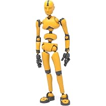 Amazon | Stickybones アクションフィギュア 磁石搭載 アート