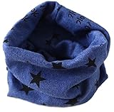 (ヤブアンドセド) YAB & CED ベビー キッズ ネックウォーマー スター柄 (ブルー)